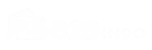B2B Indo logo dengan simbol B2B